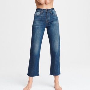 Rag & Bone Maya High Rise Straight Leg Ankle Jeans